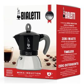 Bialetti Moka Induction Moka pot 4tz - Coffee Machines - Coffee & Beverages - Techbox
