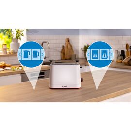 My Moment BOSCH TAT3M121 toaster (white) - Toasters - Breakfast & Sweets - Techbox