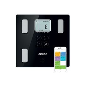 Omron VIVA Square Black Electronic personal scale | Techbox