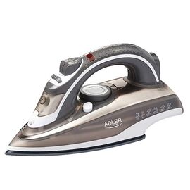 Adler AD 5030 iron Steam iron Ceramic soleplate 3000 W Brown, Grey, White - Steam Irons - Home - Techbox