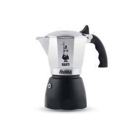 Bialetti Brikka Moka pot 0.17 L Black, Stainless steel - Coffee Machines - Coffee & Beverages - Techbox