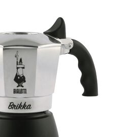Bialetti Brikka Moka pot 0.17 L Black, Stainless steel - Coffee Machines - Coffee & Beverages - Techbox