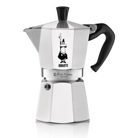 Bialetti Moka Express Moka pot 0.3 L Aluminium, Black - Coffee Machines - Coffee & Beverages - Techbox