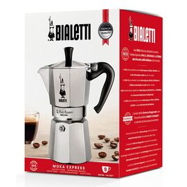 Bialetti Moka Express Moka pot 0.55 L Black, Silver - Coffee Machines - Coffee & Beverages - Techbox