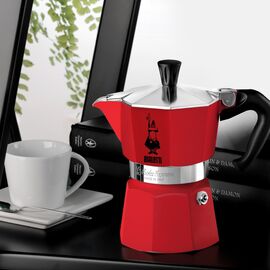Bialetti Moka Express Moka pot Red - Coffee Machines - Coffee & Beverages - Techbox