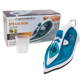 Esperanza EHI002 iron Steam iron Ceramic soleplate Blue,White 2200 W - Steam Irons - Home - Techbox