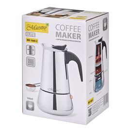 Feel-Maestro MR1660-200 manual coffee maker Pod coffee maker 0.2 L Chrome | Techbox