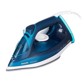 Philips 3000 series DST3040/70 iron Steam iron Ceramic soleplate 2400 W Blue | Techbox