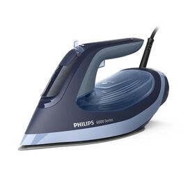Philips 6000 series DST6120/20 iron Steam iron SteamGlide Plus soleplate 2600 W Blue | Techbox