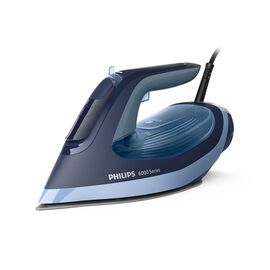Philips 6000 series DST6120/20 iron Steam iron SteamGlide Plus soleplate 2600 W Blue | Techbox