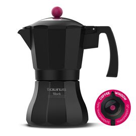 Taurus Black Moments 3 Moka pot | Techbox