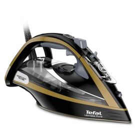 Tefal FV9865E0 iron Dry & Steam iron Durilium Autoclean soleplate 3000 W Black, Gold | Techbox