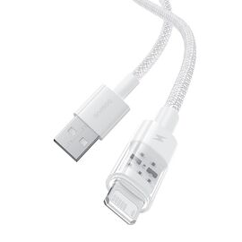 Baseus Gem USB to IP 2.4A fast charging cable 1 m White - Cables & Adapters - Cables & Accessories - Techbox