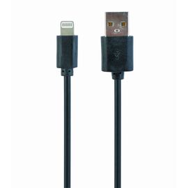 Gembird CC-USB2-AMLM-1M lightning cable Black - Cables & Adapters - Cables & Accessories - Techbox
