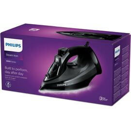 Philips 5000 series DST5040/80 iron Steam iron SteamGlide Plus soleplate 2600 W Black | Techbox