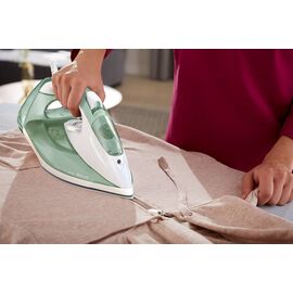 Philips 7000 series DST7012/70 iron Steam iron SteamGlide Plus soleplate 2600 W Green, Grey - Steam Irons - Home - Techbox