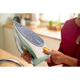 Philips 7000 series DST7012/70 iron Steam iron SteamGlide Plus soleplate 2600 W Green, Grey - Steam Irons - Home - Techbox