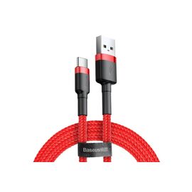 USB-C cable Baseus Cafule 2A 2m (red) - Cables & Adapters - Cables & Accessories - Techbox