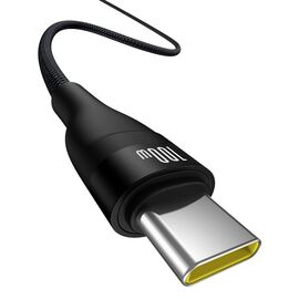 Baseus Flash 2 USB A to USB C fast charging cable 1 m 100 W Black - Cables & Adapters - Cables & Accessories - Techbox