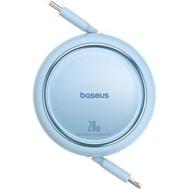 Baseus Free2Pull Expandable USB C to iP Ligtning fast charging cable 1 m 20 W Blue - Cables & Adapters - Cables & Accessories - Techbox