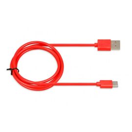 CABLE I-BOX USB 2.0 TYPE C, 2A 1M RED | Techbox