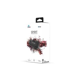 Cardo Spirit motorcycle intercom 2 channels 400 m Black | Techbox