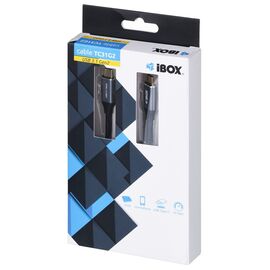 I-BOX USB C/USB C, 1 m USB cable 3.2 Gen 2 (3.1 Gen 2) Black | Techbox