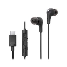 JVC HA-FR9UC Headset Wired In-ear Calls/Music USB Type-C Black - Bluetooth - Headsets - Techbox