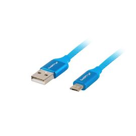 LANBERG CABLE USB 2.0 MICRO-B (M) - A (M) 1M QC - USB Cables - Cables & Adapters - Techbox