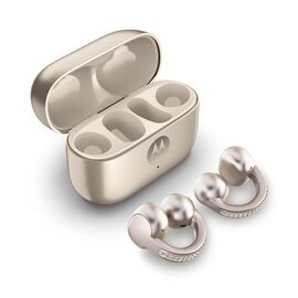 Motorola moto buds loop Headset Wireless Ear-clip-on Calls/Music/Sport/Everyday Bluetooth Beige | Techbox
