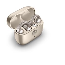 Motorola moto buds loop Headset Wireless Ear-clip-on Calls/Music/Sport/Everyday Bluetooth Beige | Techbox