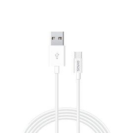 Savio CL-125 USB cable USB 2.0 1 m USB A USB C White | Techbox