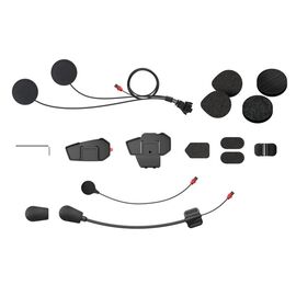 Sena SPIDER-ST1-A01 Mounting kit for intercom with built-in microphones and loudspeakers Black | Techbox