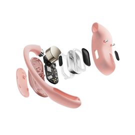 SHOKZ OpenFit Air Headset Wireless Ear-hook Calls/Music/Sport/Everyday Bluetooth Rose | Techbox