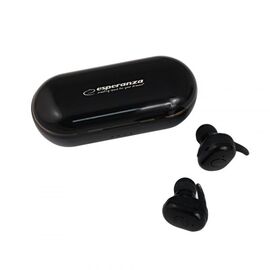 Esperanza TWS CARDERA Headphones Wireless In-ear Calls/Music Bluetooth Black | Techbox