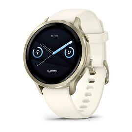 Garmin Venu 4 3.05 cm (1.2") AMOLED 41 mm Digital 390 x 390 pixels Touchscreen Gold Wi-Fi GPS (satellite) | Techbox