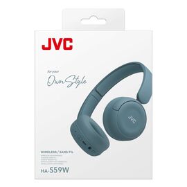 JVC HA-S59W Headset Wired & Wireless Head-band Music/Everyday Bluetooth Blue | Techbox