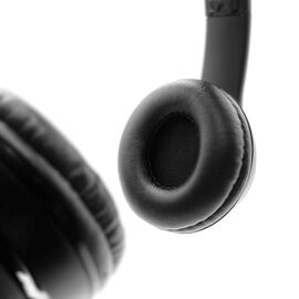MEDIA-TECH EPSILION BT MT3591 Wireless headphones Bluetooth 4.2 Microphone Radio FM Black | Techbox