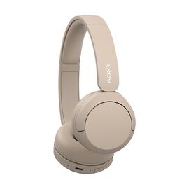 Sony WH-CH520 Headset Wireless Head-band Calls/Music USB Type-C Bluetooth Charging stand Cream | Techbox