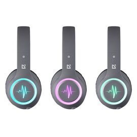 Wireless Headphones with microphone DEFENDER FREEMOTION B571 LED | Techbox