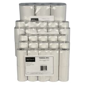 BSTech Paper roll thermal for cash registers fiscal 57x15m 10 pieces - Various Supplies - Office Supplies - Techbox