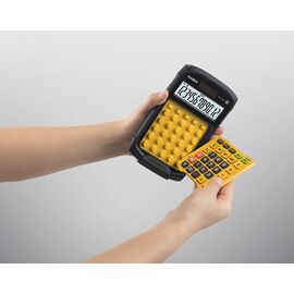 CASIO CALCULATOR OFFICE WATERPROOF WM-320MT-S, 12-digit display. Removable keyboard, 108.5x168.5, Waterproof and dirt-resistant level: IP54 | Techbox