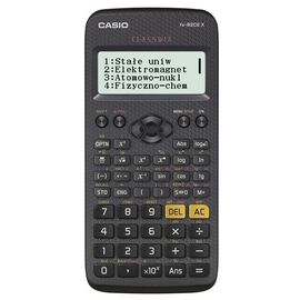 SCIENTIFIC CALCULATOR CASIO FX 82CEX BLACK, 12-DIGIT DISPLAY - Various Supplies - Office Supplies - Techbox