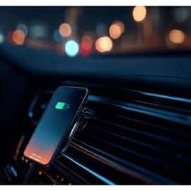 Maclean car phone holder, magnetic, universal, for ventilation grille, ABS material, MC-326 - Smartphone Holders - Smartphones - Techbox