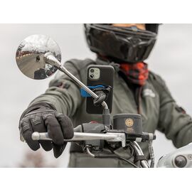 Quad Lock Mirror Mount Passive holder Mobile phone/Smartphone Black, Blue - Smartphone Holders - Smartphones - Techbox