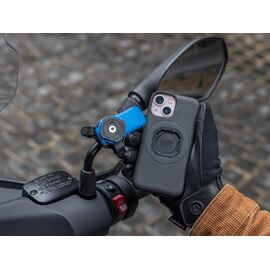 Quad Lock Mirror Mount Passive holder Mobile phone/Smartphone Black, Blue - Smartphone Holders - Smartphones - Techbox