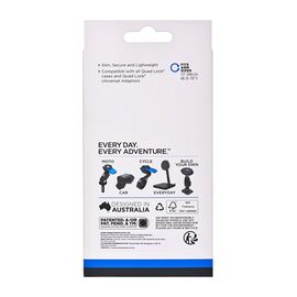 Quad Lock QLM-ARM Holder Mobile phone/Smartphone Black, Blue - Smartphone Holders - Smartphones - Techbox