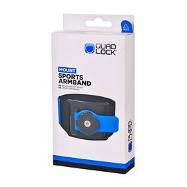 Quad Lock QLM-ARM Holder Mobile phone/Smartphone Black, Blue - Smartphone Holders - Smartphones - Techbox