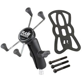 RAM Mounts X-Grip Large Phone Mount with Motorcycle Handlebar Clamp Base - Smartphone Holders - Smartphones - Techbox