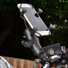 RAM Mounts X-Grip Phone Mount with Handlebar U-Bolt Base - Smartphone Holders - Smartphones - Techbox